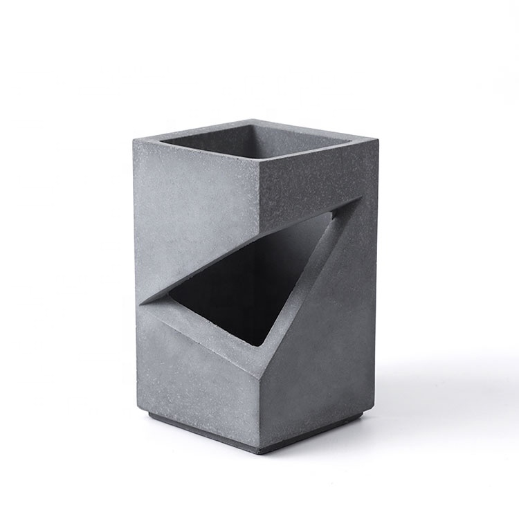  Concrete pencil holder 