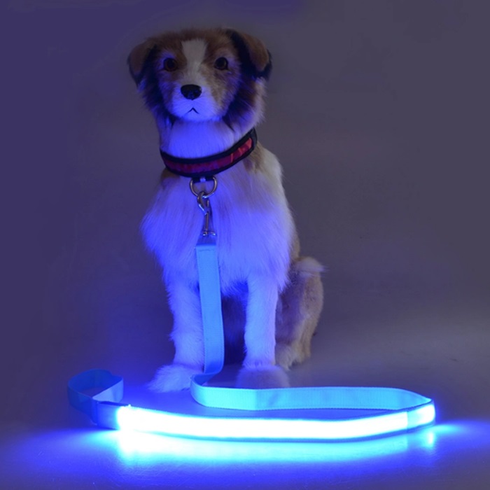 Night Safety Light up Flashing LED Pet Dog Leash