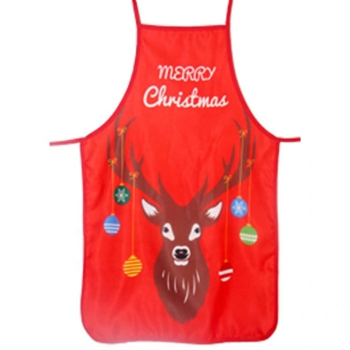 Christmas Decorations for Home Santa Claus Christmas Apron Xmas Decor Noel Navidad New Year Christmas Gift