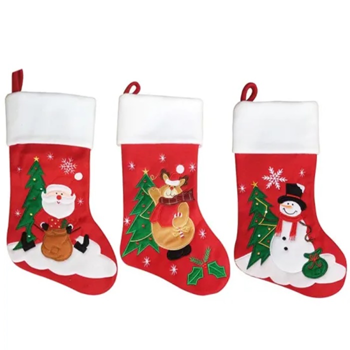 Xmas Decoration Supplies Wholesale Christmas Gifts Xmas Hanging Snowman Stocking